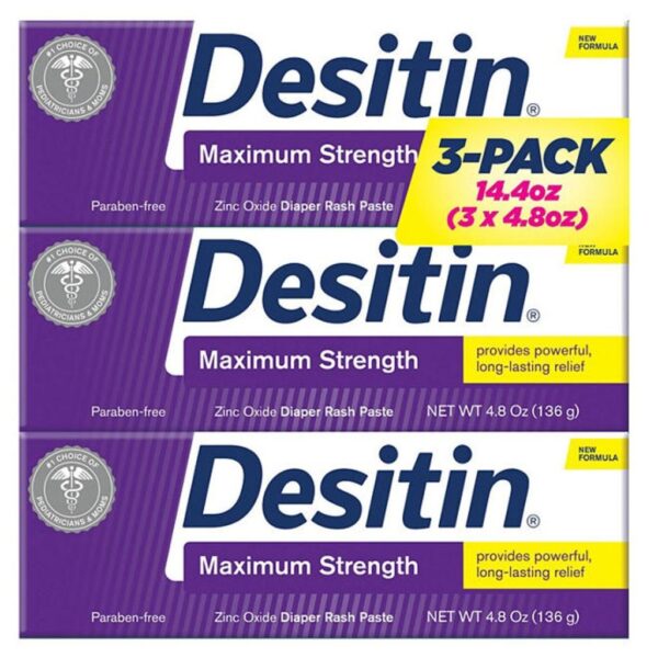 Desitin Maximum Strength Baby Protective Cream 3 Units / 136 g / 4.8 oz