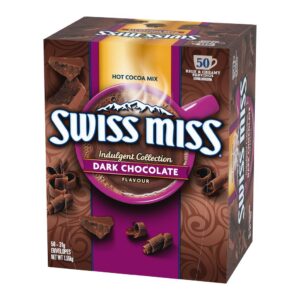 Swiss Miss Dark Chocolate Flavor Cocoa Powder 50 Units 31 g / 1 oz