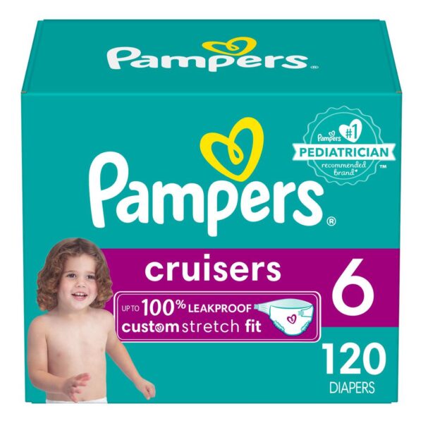 Pampers Baby Diapers Size 6 / 120 Units