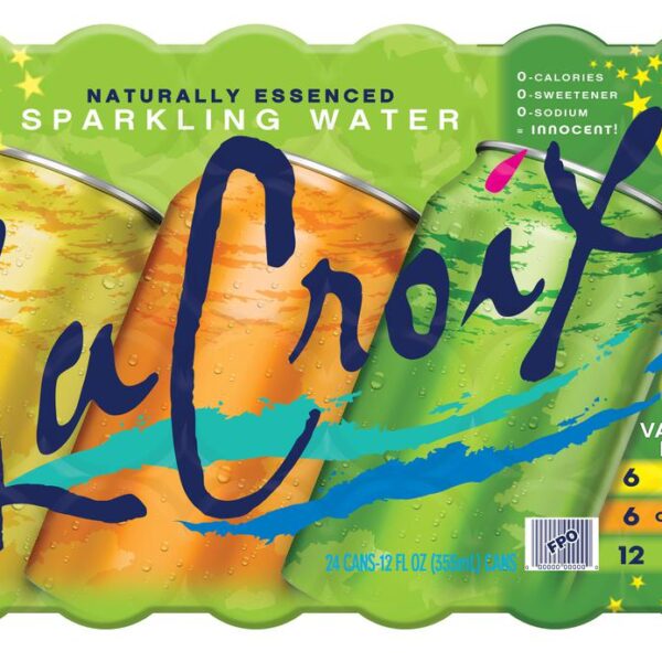 La Croix Sparkling Mineral Water with Assorted Flavors 24 Units / 335 mL / 12 oz