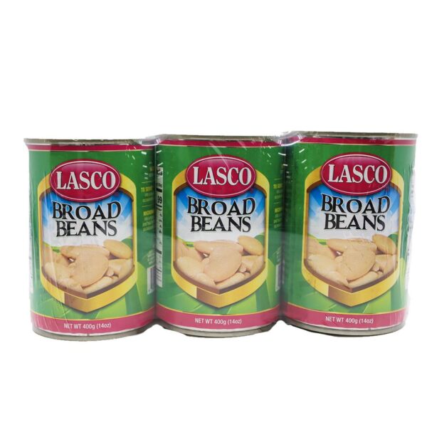 Lasco Broad Beans 6 Units / 400 g / 14 oz