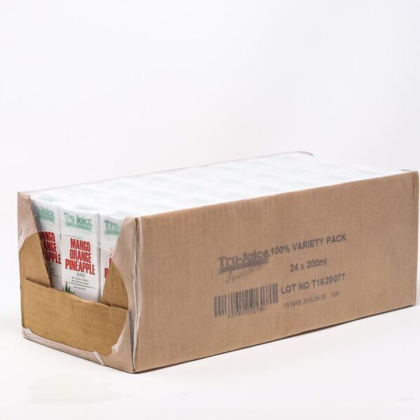 Tru-Juice Assorted Juices NSA 24 Units / 200 mL / 6.7 oz