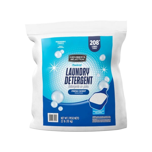 Biodegradable Powder Laundry Detergent 10 kg / 22 lb / 208 Washes