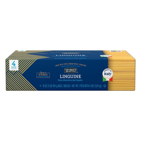 Linguine Pasta 4 Units / 454 g / 16 oz