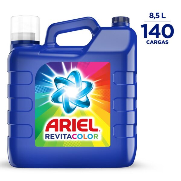 Ariel Revitacolor Liquid Detergent for Washing Clothes with Biodegradable Actives 8.5 L / 140 Loads