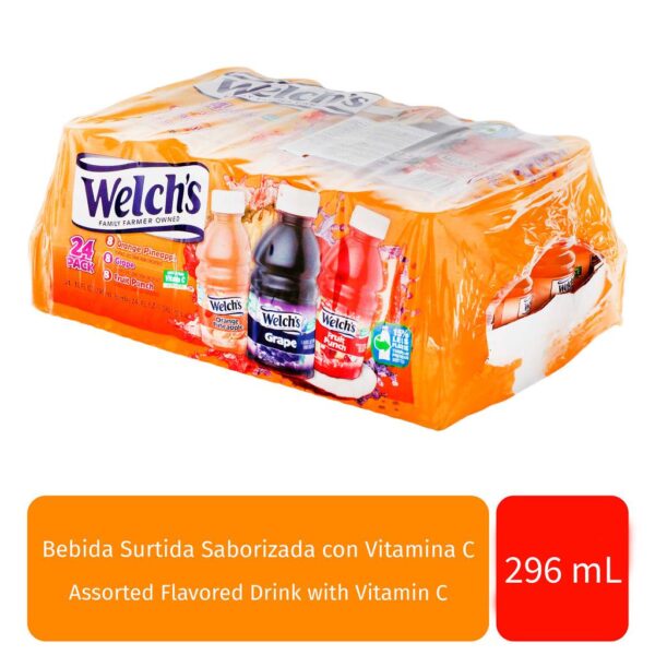 Welch's Assorted Flavored Juices 24 Units / 296 mL / 10 oz