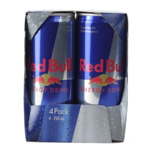 Red Bull Energy Drink 4 Units / 250 mL / 8.4 oz