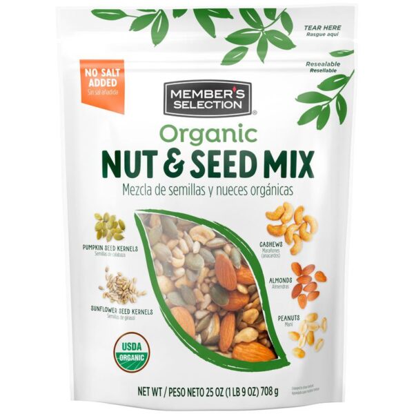 Organic Nut and Seed Trail Mix 708 g / 25 oz
