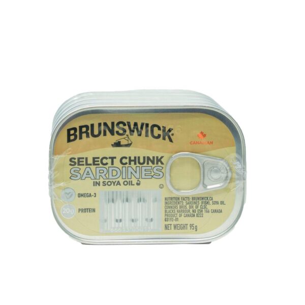 Brunswick Sardines Select Chunks in Oil  5 Units / 95 g