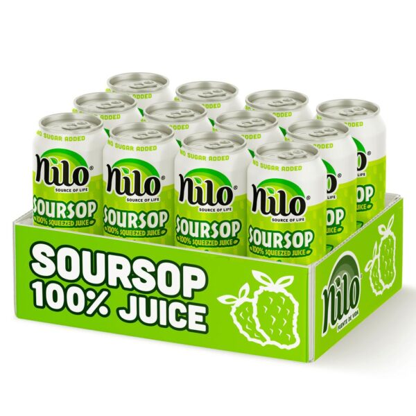 Nilo Soursop Juice 12 Units / 320 mL / 10.82 oz