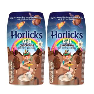 Horlicks Chocolate Flavor Malt Powder Drink 2 Units / 270 g / 9.5 oz