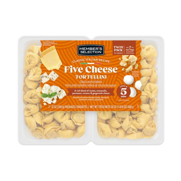 Mixed Cheese Tortellini Pasta 2 Units 340 g / 12 oz