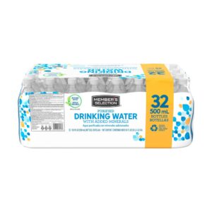 Purified Drinking Water with Minerals 32 Units / 16.9 oz / 500 ml