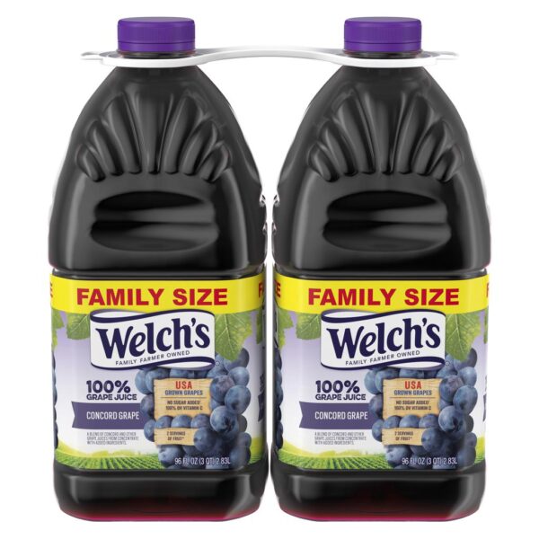 Welch’s 100% Grape Juice 2 Units / 2.83 L / 96 oz