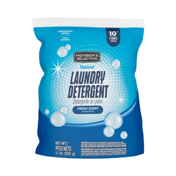 Biodegradable Powder Detergent for Clothes 18 Units / 500 g / 1.1 lb / 10 Loads per Unit