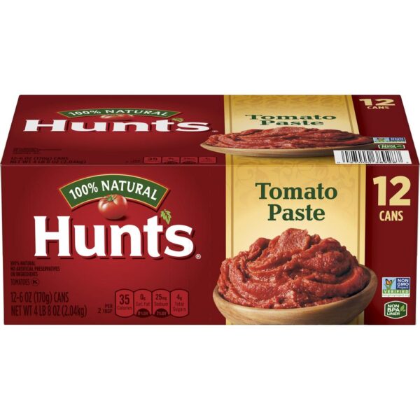 Hunt's Tomato Paste 12 Units / 170 g / 6 oz