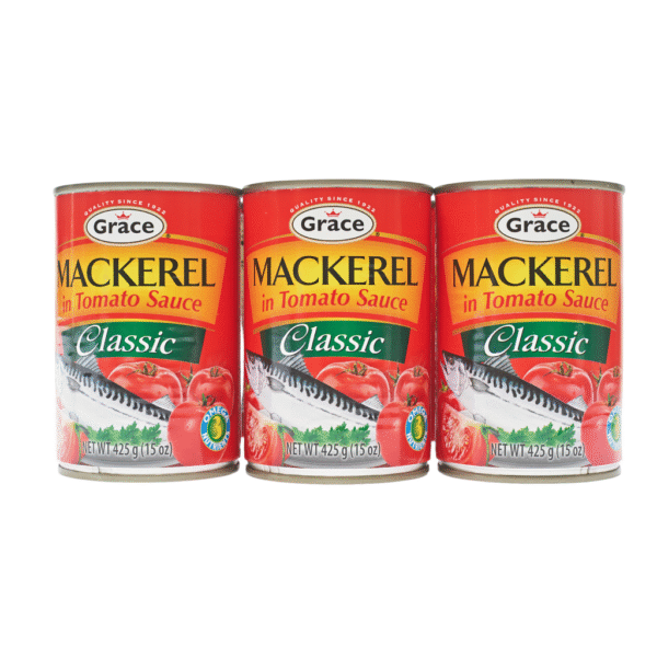 Grace Classic Mackerel in Tomato Sauce with Omega 6 Units / 425 g / 15 oz