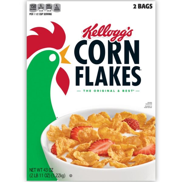Kellogg's Corn Flakes 1.21 kg / 43 oz