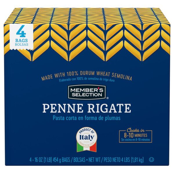 Penne Pasta 4 Units / 454 g / 16 oz
