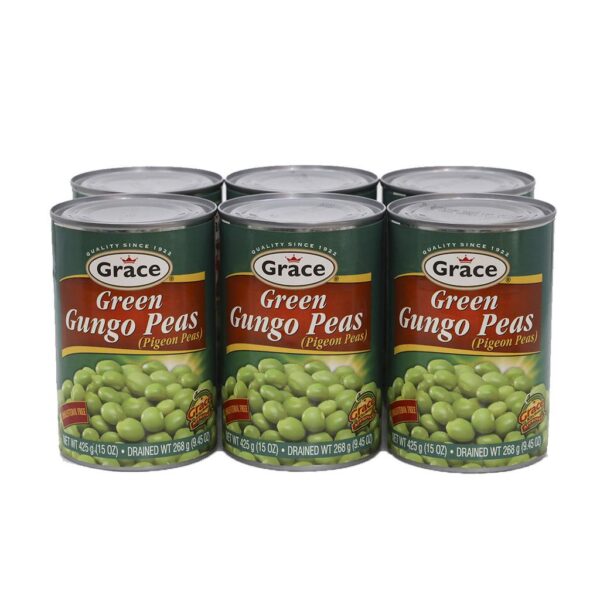 Grace Gungo Peas 6 Units / 425 g / 15 oz