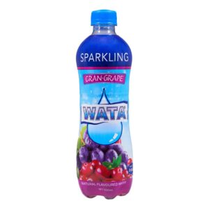 Wata Sparkling Cran-Grape Water 24 Units / 500 mL / 17 oz