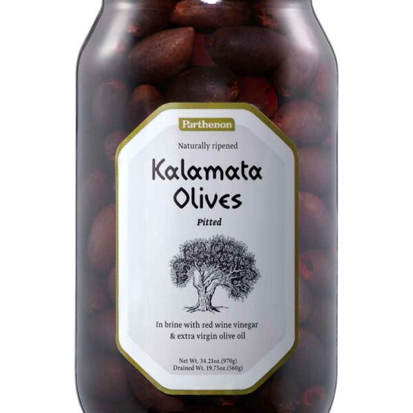 Parthenon Kalamata Olives 560 g / 19.75 oz