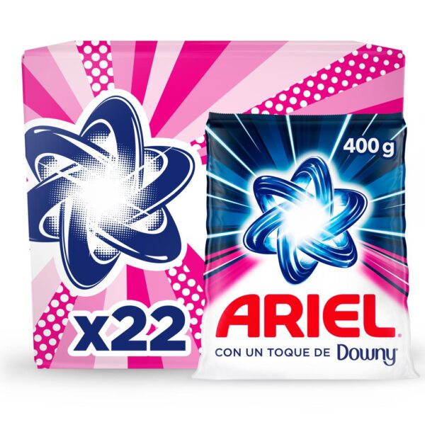 Ariel Laundry Detergent Powder with a Touch of Downy and Biodegradable Active 8.8 kg