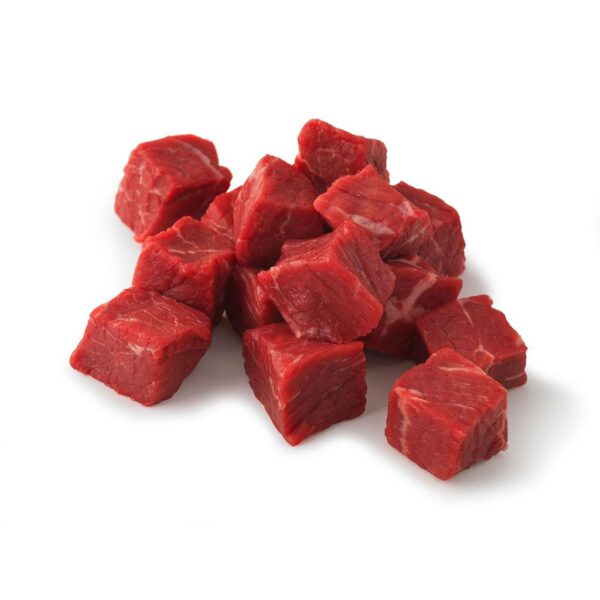 Frozen Skinless Boneless Beef Stew Tray