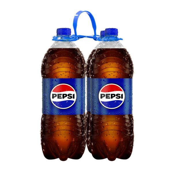 Pepsi Regular Soda 4 Units / 2 L / 67.6 oz