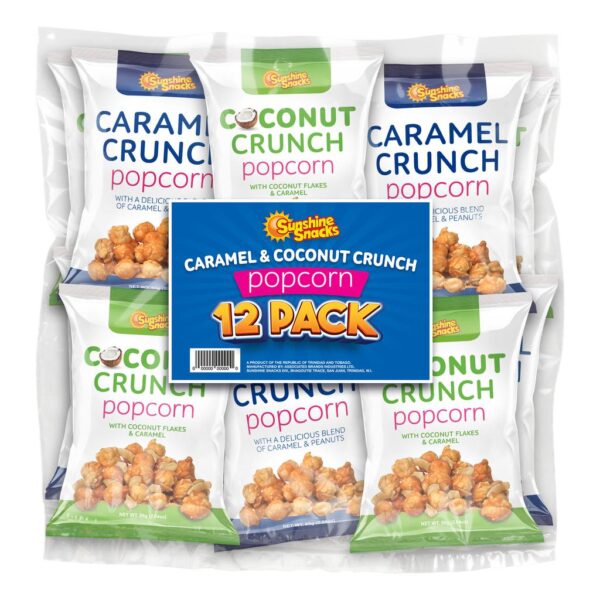 Sunshine Snacks Assorted Popcorn 12 Units / 65 g