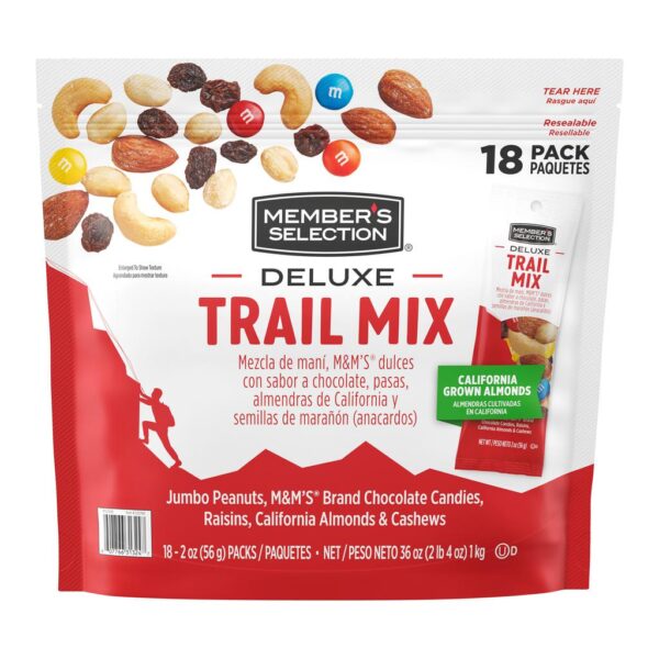 Deluxe Trail Mix with M&M's 18 Units / 56 g / 2 oz