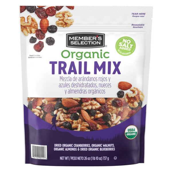 Organic Trail Mix with Cranberries 737 g / 26 oz