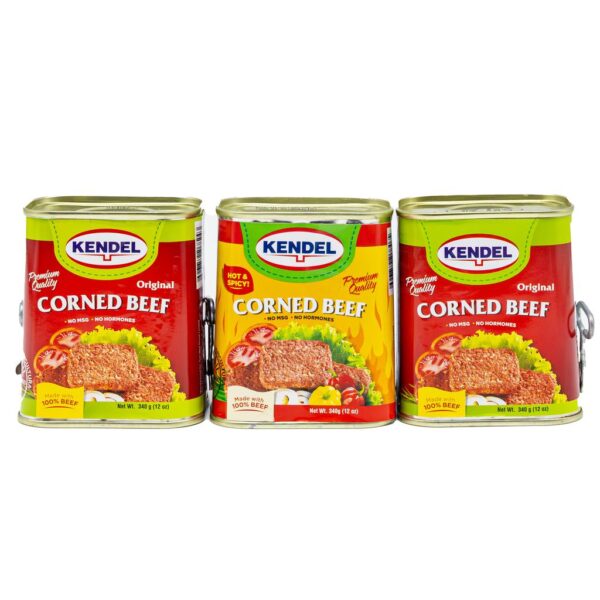 Kendel Corned Beef in Hot and Spicy Flavors 3 Units / 340 g / 12 oz