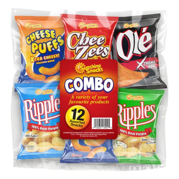 Sunshine Snacks Combo Pack / 12 Units