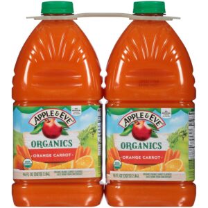 Apple & Eve Organic Orange Carrot Juice 2 Units / 2.84 L / 96 oz